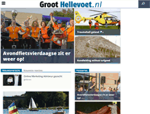 Tablet Screenshot of groothellevoet.nl
